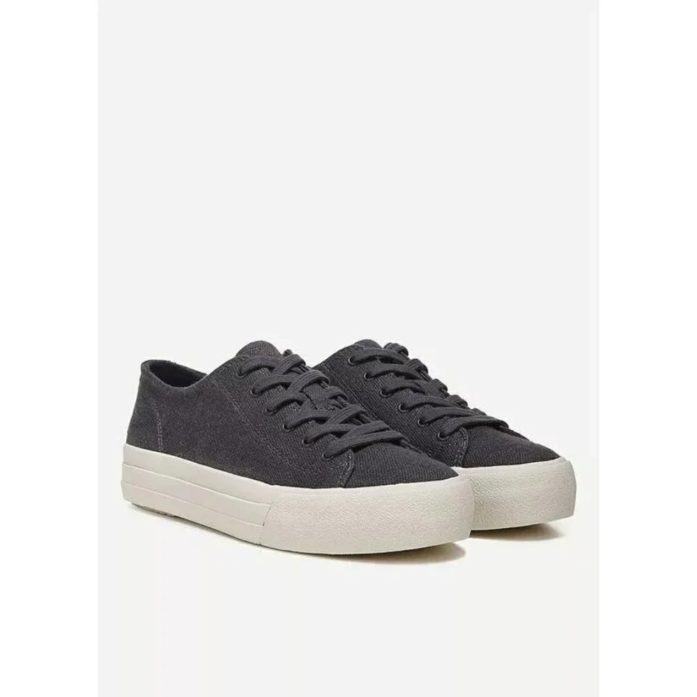 NIB Vince Heaton Women's Blue Coastal Fabric Sneaker Size 6.5 M (MSRP $230)